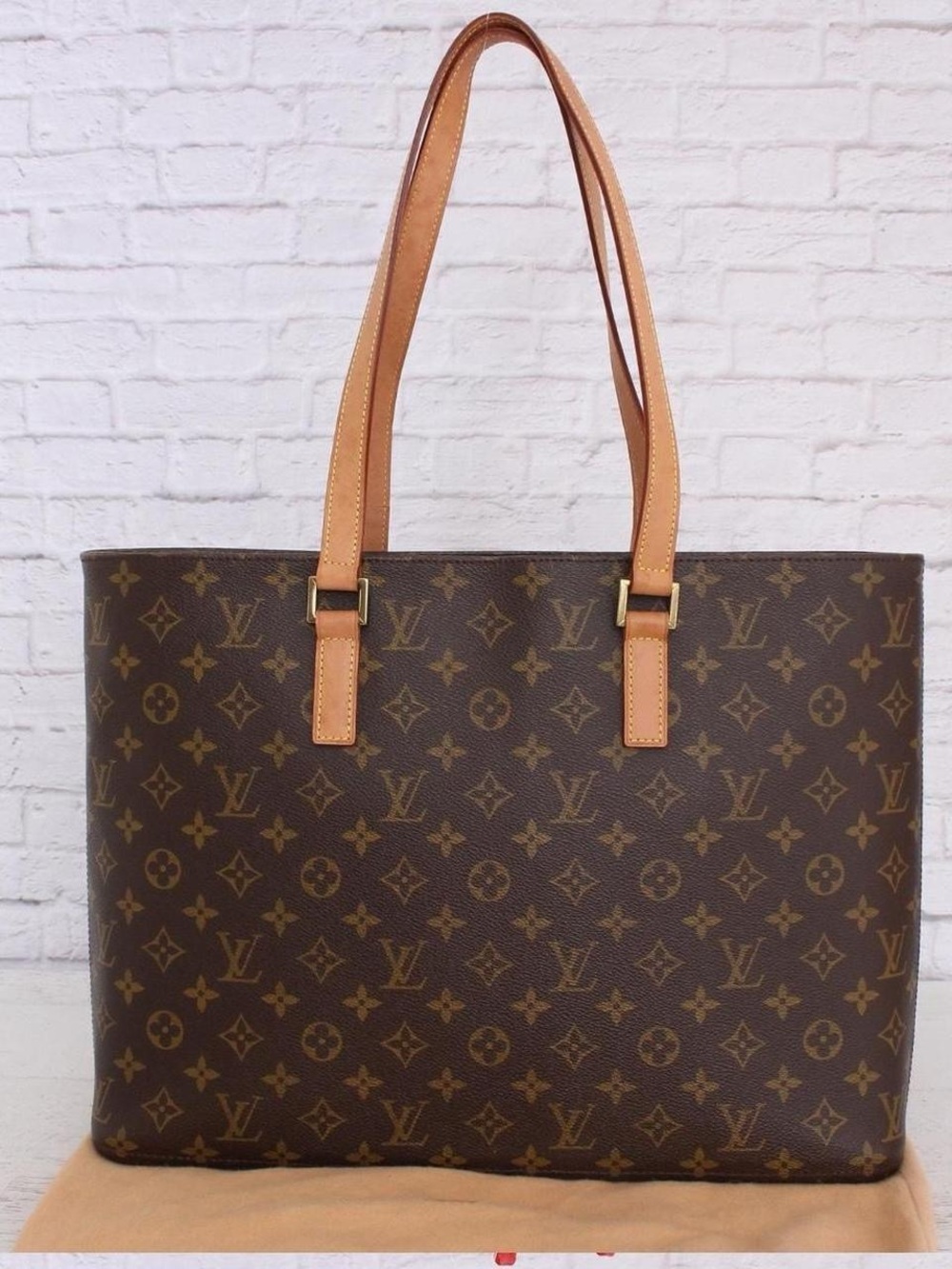 Louis Vuitton Monogram Canvas Brown Tote Bag
